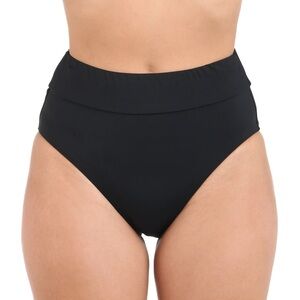 NEW Island Goddess Cinch Back High Waist Bottom - Black